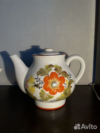 Чайник заварочный фарфоровый СССР