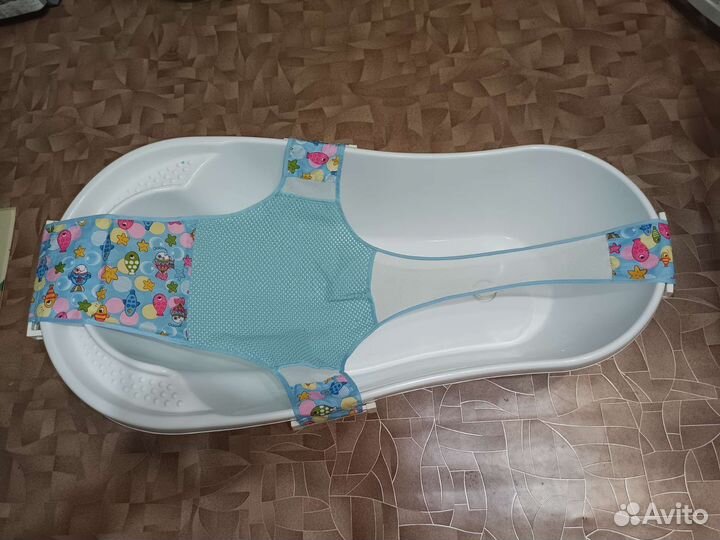 Детская ванночка с гамаком