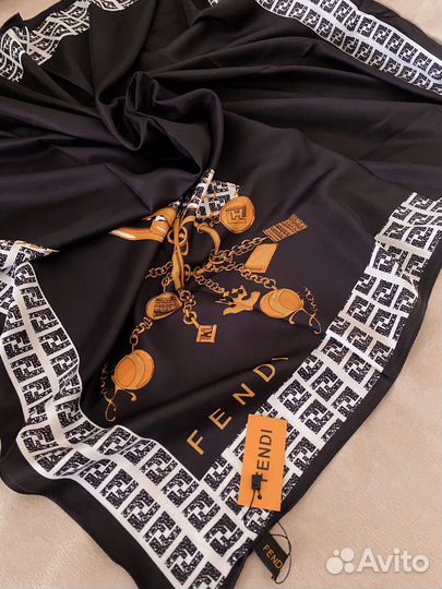 Палантин/ платок/ иск шёлк новый