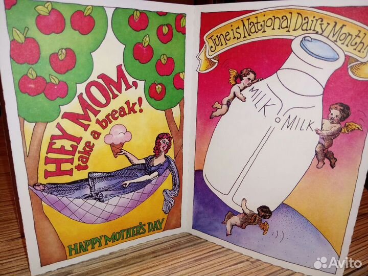 Набор почтовых карточек США 1991