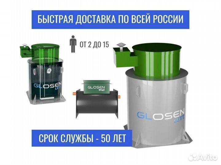 Септик под ключ от с гарантией. Выезд специалиста