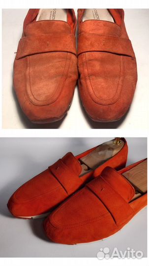 Химчистка и реставрация обуви