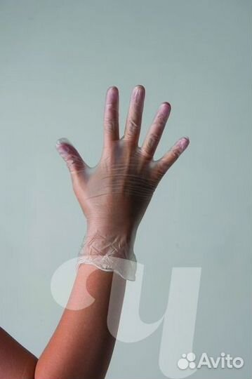 Перчатки неопудренные ViniMax Винил 100 шт/упк