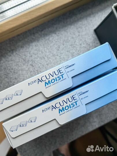 Контактные линзы 1day acuvue moist -4,5