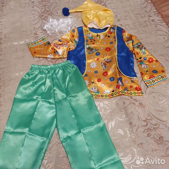 Продам новогодний костюм гномика р.116