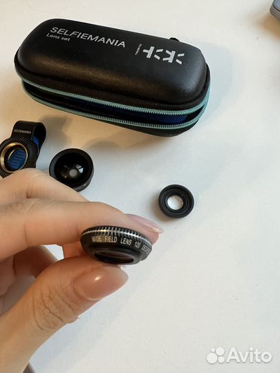 Mixberry selfiemania набор из 3 линз для телефона