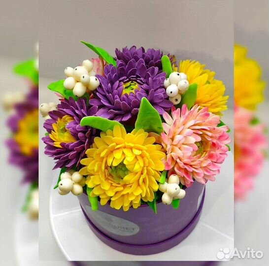 Шоколадные цветы