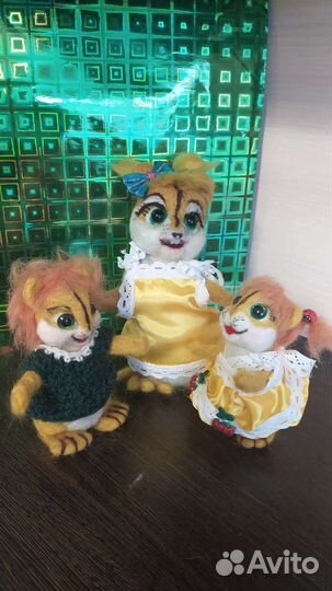 Комплект игрушек ручной работы