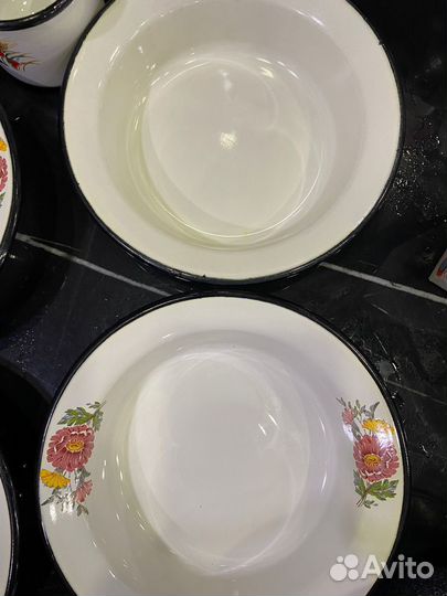 Эмалированная посуда бу