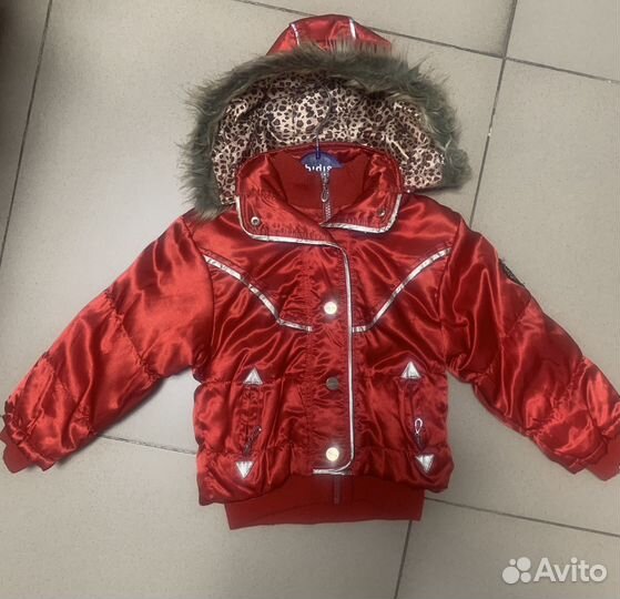 Куртка для девочек на 3-5 лет