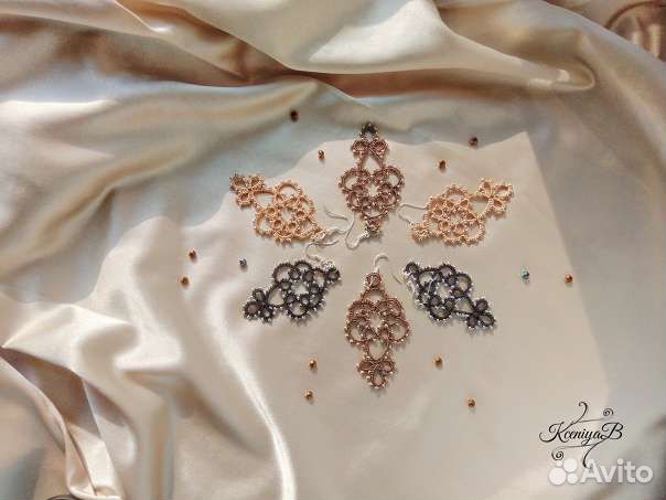 Кружевные Серьги 