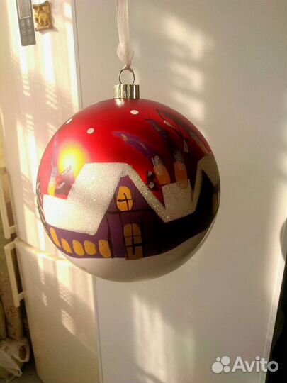 Новогодний шар, мега размера