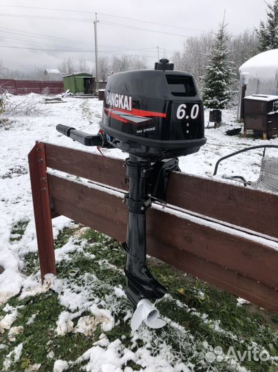 Новый Лодочный мотор Hangkai 6.0 2т