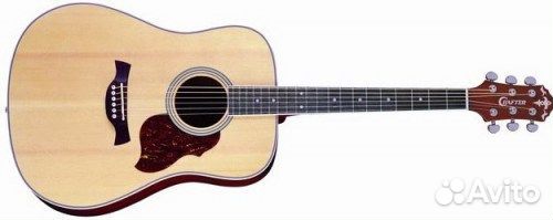 Гитара акустическая crafter D-6/N+чехол