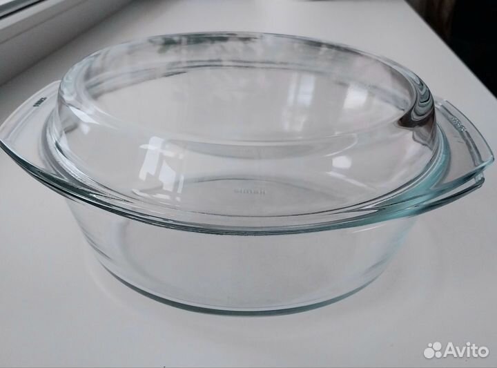 Стеклянная кастрюля simax, чехия