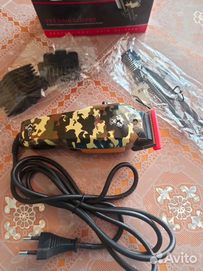 Машинка для стрижки собак профессиональная