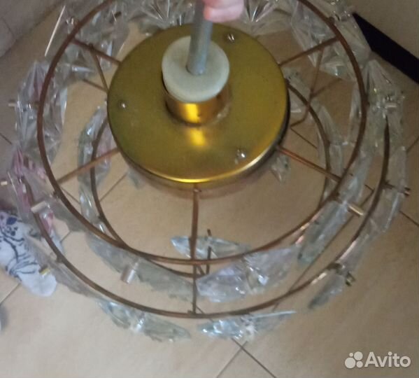 Хрустальная люстра СССР