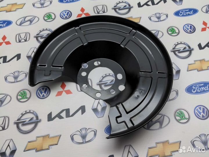 Кожух заднего диска Opel Astra G/Corsa C/Zafira A