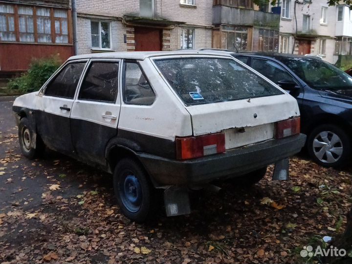 ВАЗ 2109 1.5 МТ, 1989, битый, 661 606 км