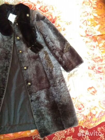 Шуба мутоновая новая