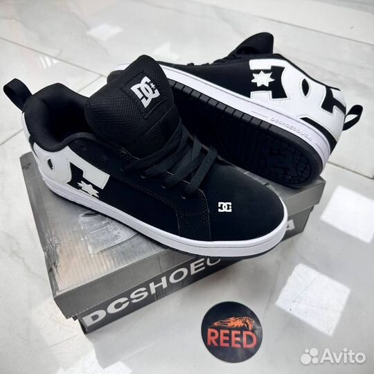 Кроссовки DC Shoes черно-белые