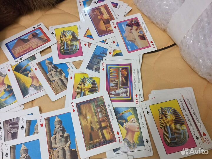 Карты игральные. египет