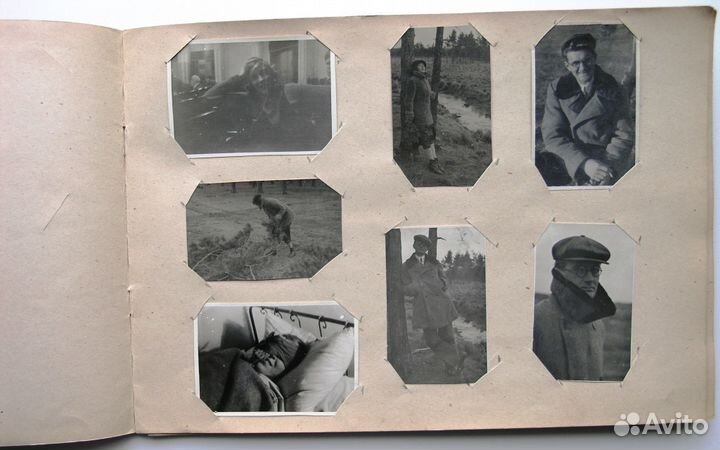 Фотольбом. Художник,скульптор. 41 шт. 1937 - 40г.г