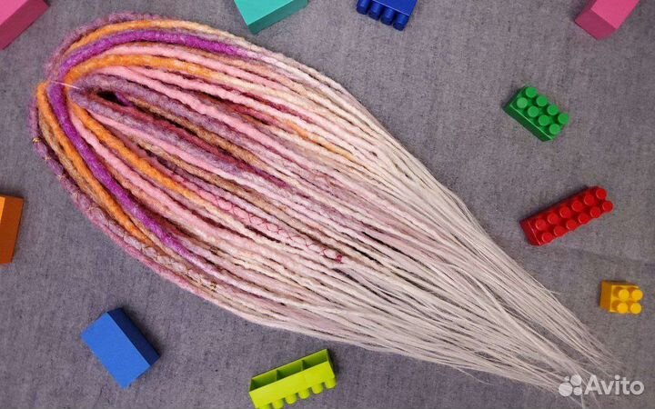 Яркие ДЕ дреды