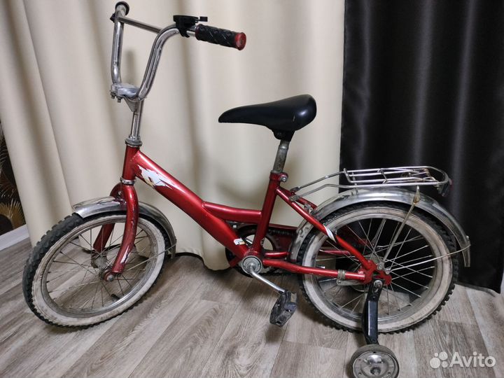Детский велосипед бу 16