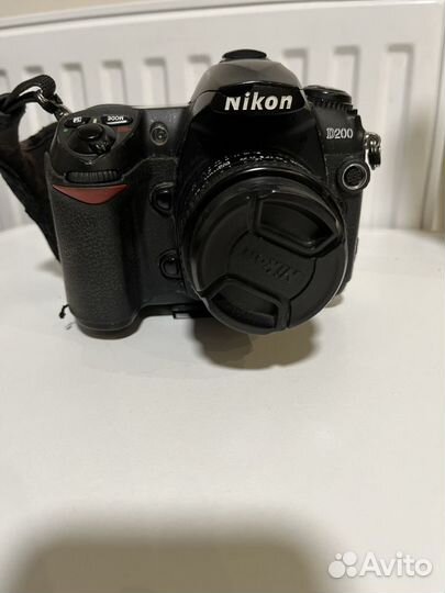 Зеркальный фотоаппарат Nikon d200
