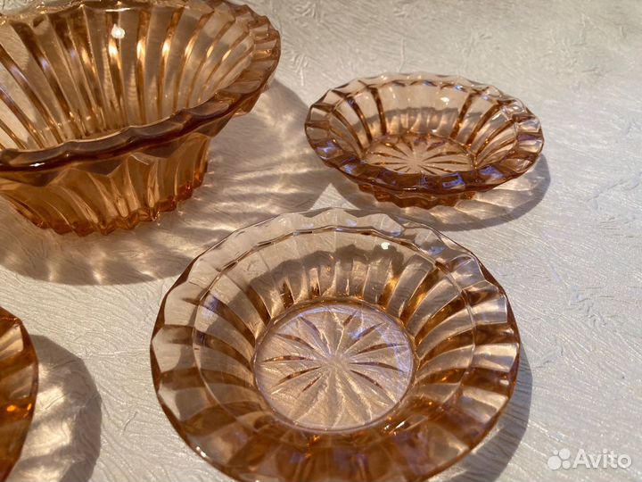 Набор Вазочка + 4 розетки 