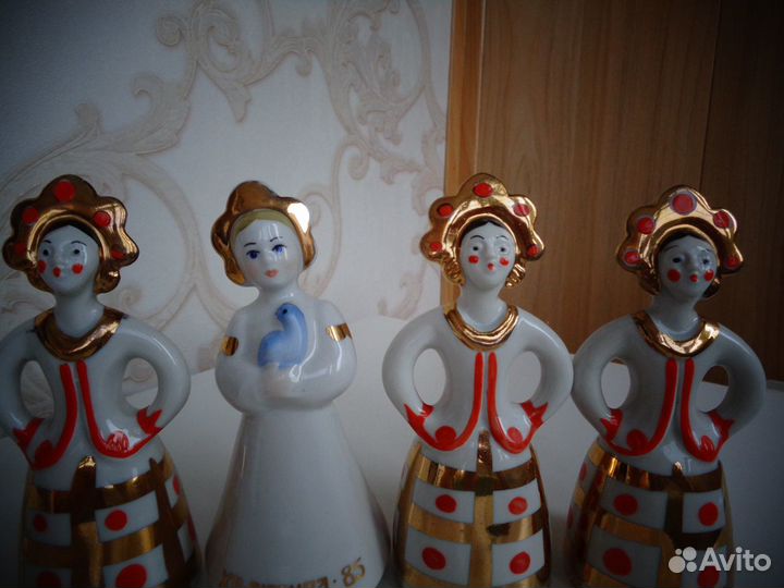 Фарфоровая статуэтка Катюша СССР