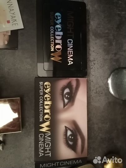 Палитра теней Smoky Eyes, тушь