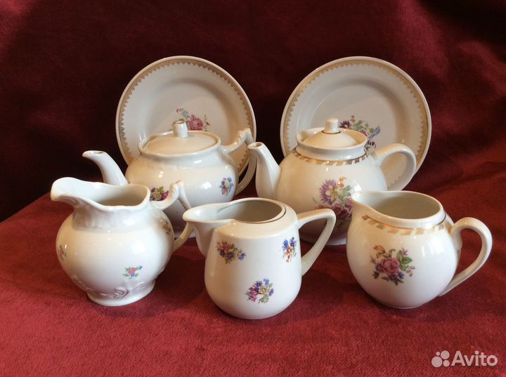 Чайник заварочный фарфоровый СССР