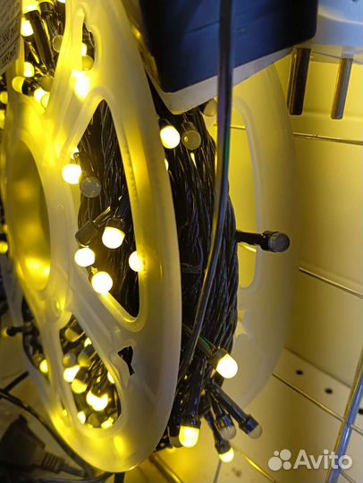 Гирлянды нити led