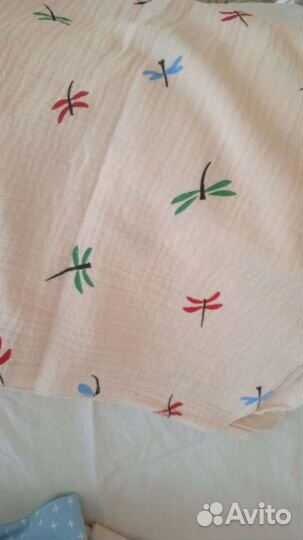 Пеленки из муслина двухслойние