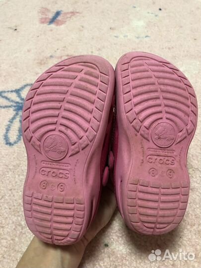 Сланцы детские crocs 25,5-26