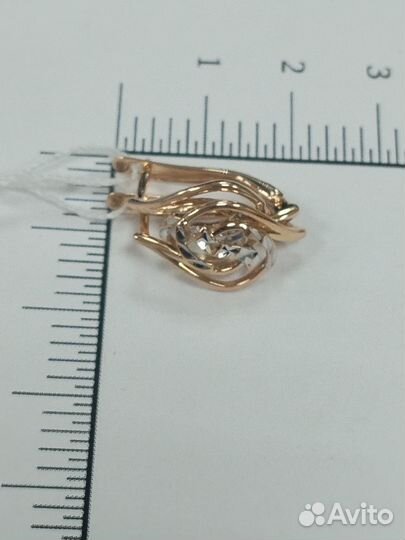 Золотые серьги