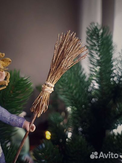 Ватные елочные игрушки