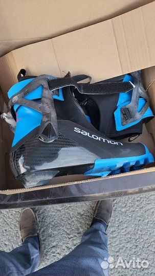 Лыжные ботинки salomon s lab