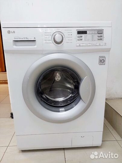 Узкая 5,5кг 1200 об.LG Стиральная машина бу/Достав