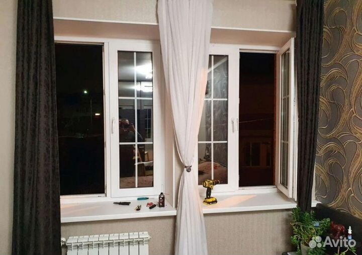 Ремонт пластиковых окон. Ручка оконная