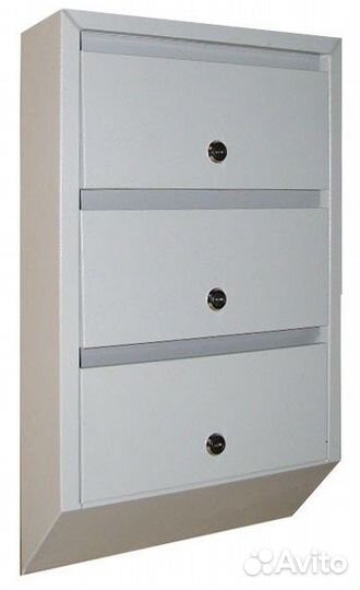 Почтовые ящики многоквартирные, узкие