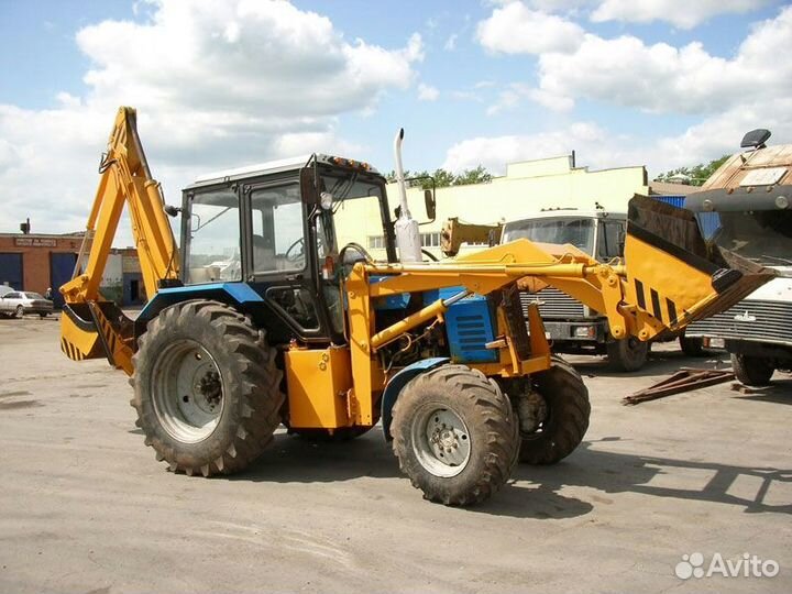 Аренда Экскаватор погрузчик мтз 82.1