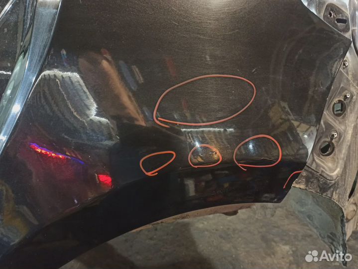 Крыло заднее левое Renault Megane 3