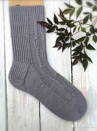 Носки шерстяные ручная работа
