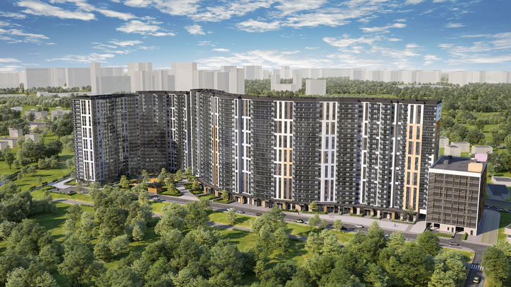 Квартира-студия, 29,5 м², 12/22 эт.