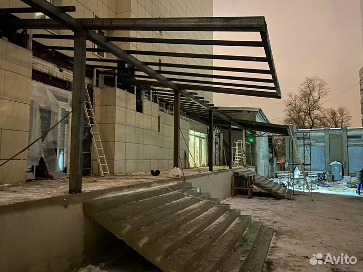 Монтаж металлоконструкций