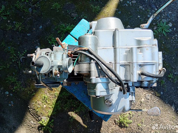 Двигатель на мопед omaks 110