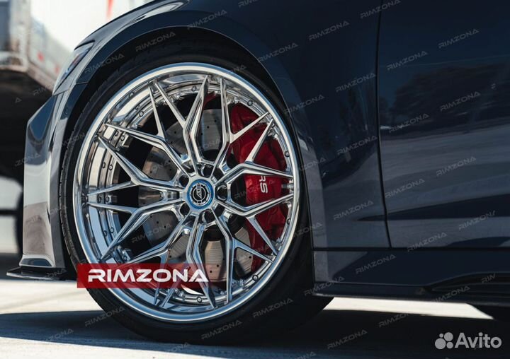 Кованые диски R21 на Audi RS4